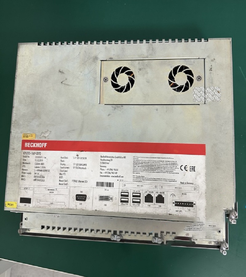 北京 德國 倍福工控機 C6930-0050上電無反應故障維修 快修